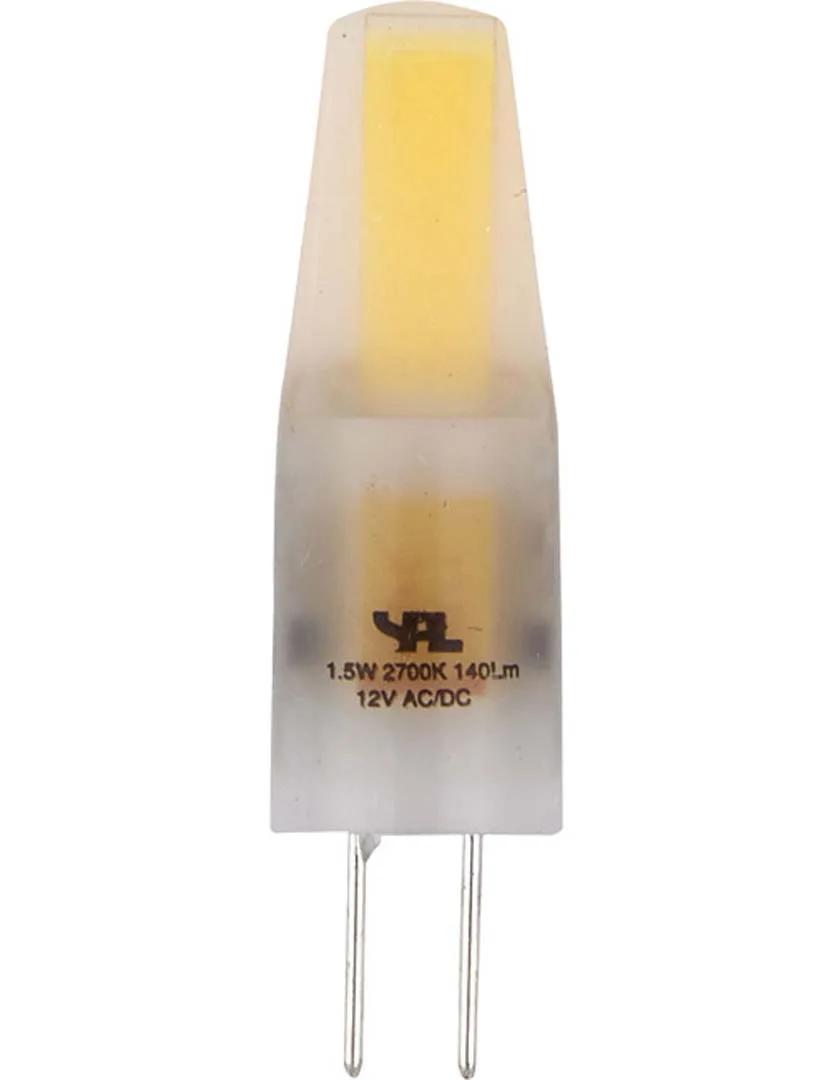 LED G4 COB T10x37 12V 140Lm 1.5W 827 AC/DC Frosted Dim