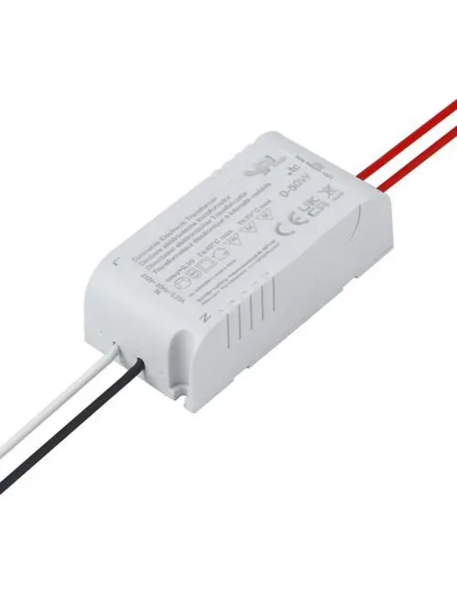 LED Zubehör Electronic Transformer 0-50W 12V AC DIM SPL