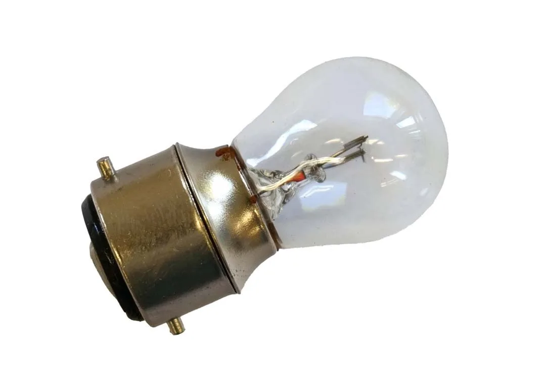 Kugellampe 60V 3W 25x47mm Ba22d