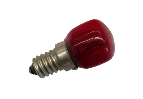 Kugellampe 260V 25W 26x54mm E14 rot