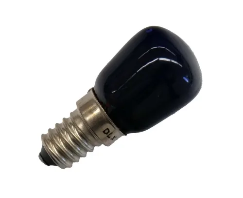 Kugellampe 260V 15W 26x54mm E14 blau