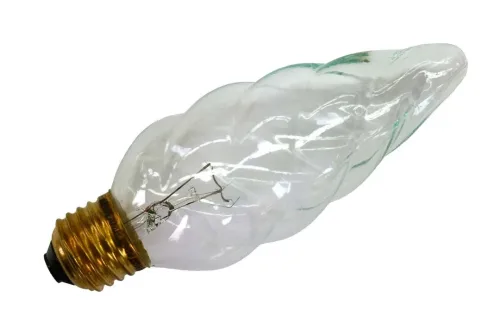 Kerze gedreht 235V 60W E27 klar Chiaro*