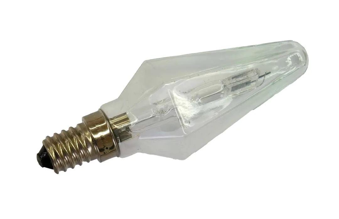 Halogen-Kerze kantig 240V 60W Halolux