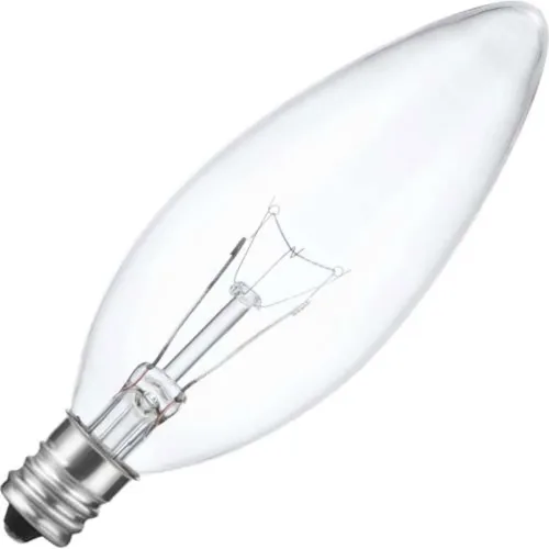 US-Kerze 235V 25W 35x98mm E12