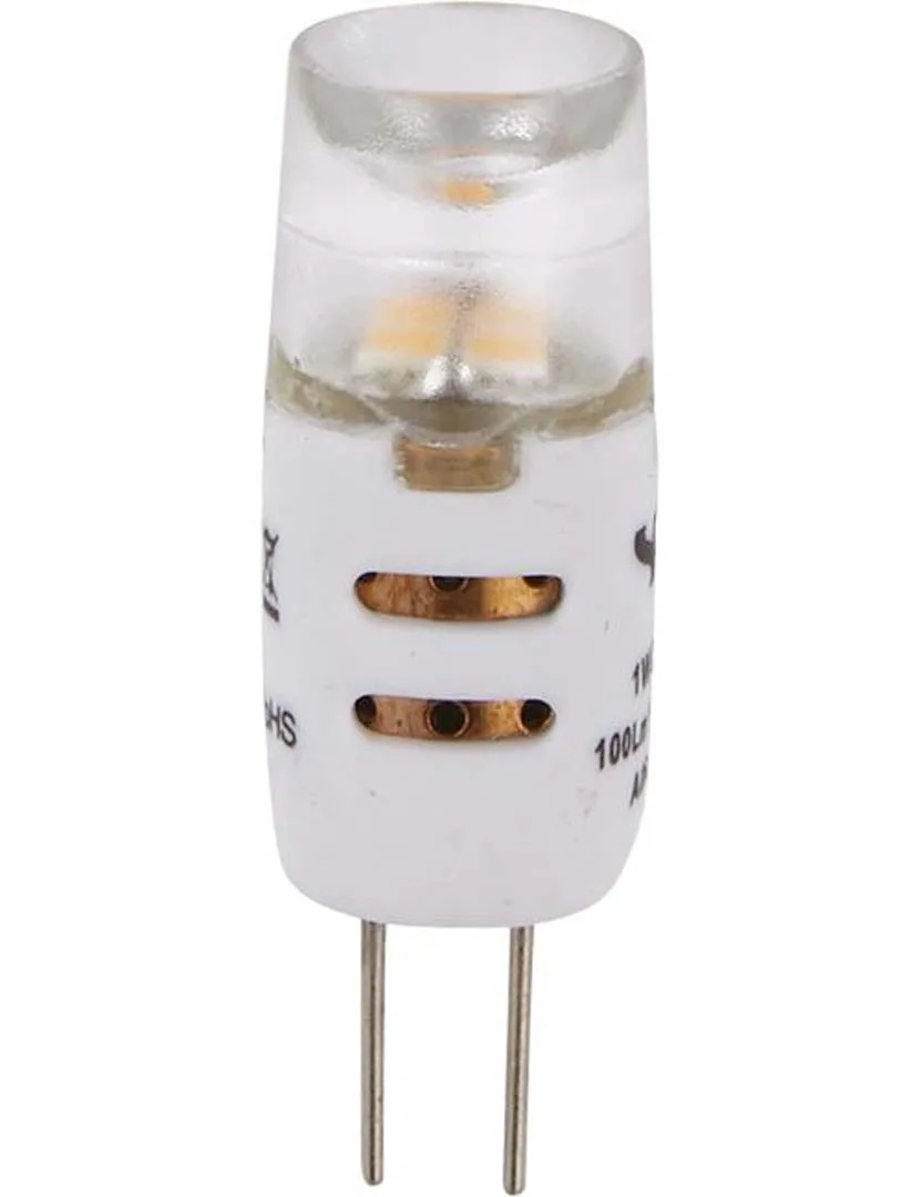 LED G4 T10x32 12V 100Lm 1W 827 170° AC/DC Dim Clear BL LED G4 T10x32 12V 100Lm 1W 827 170° AC/DC Dim Clear BL