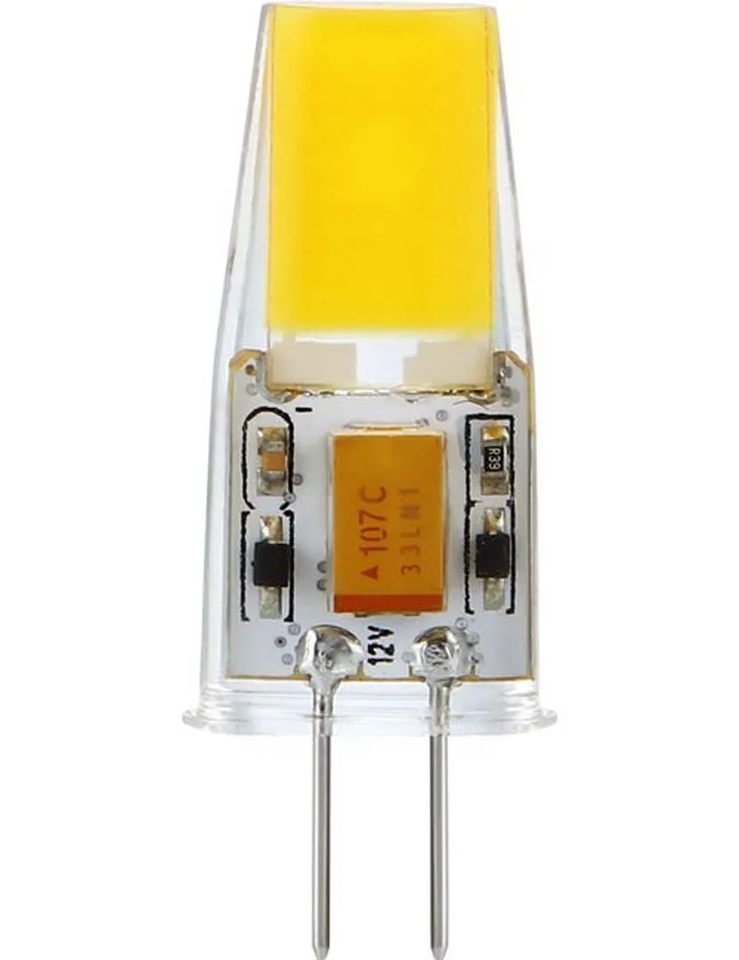 LED G4 COB T12x37 12V 260Lm 2W 827 AC/DC Clear Dim