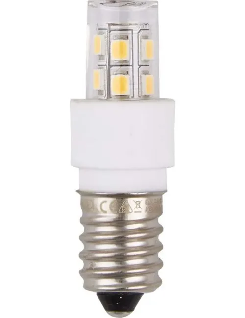LED Röhre E14 Tube T17x52 10-30V 180Lm 2W 830 AC/DC Clear Non-Dim