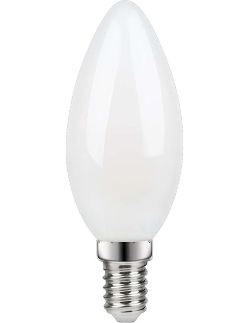 LED Kerze E14 Fila Candle C35x100 230V 250Lm 3W 827 AC Milky Frosted Dim