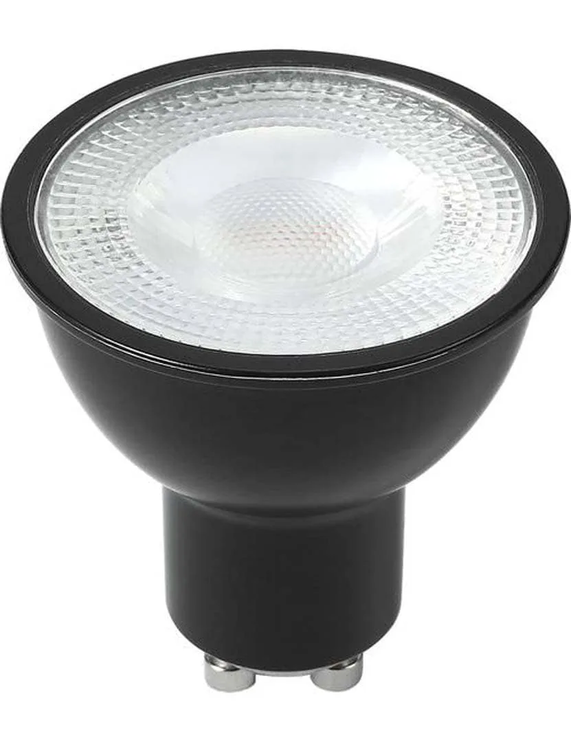 LED MR16 GU10 50×54 230V 430Lm 5W 827 35° AC Black Dim