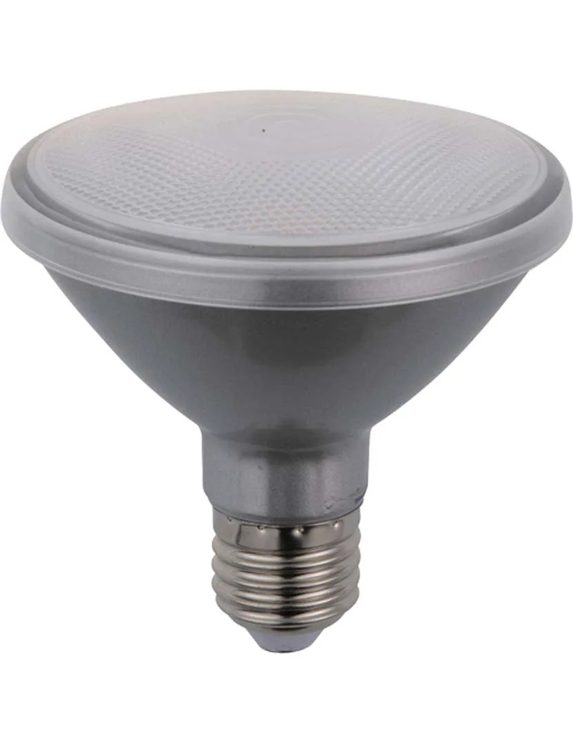 LED Reflektor E27 PAR30 95×95 230V 610Lm 10W 827 36° AC Silver Dim IP65