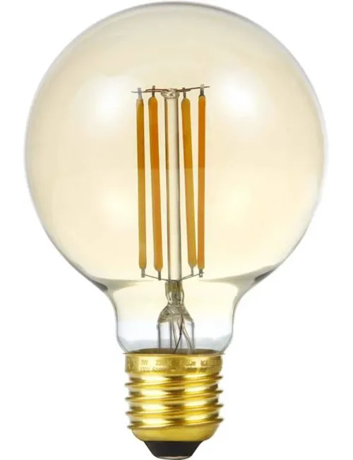 LED Dekorativ E27 Fila Globe G80x120 230V 520Lm 8W 922 AC Gold Dim