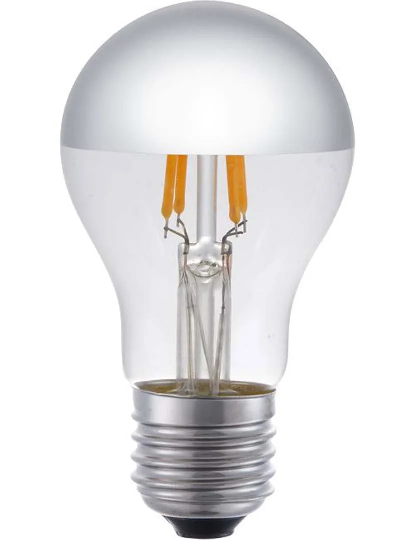 LED Kopfspiegellampe E27 Fila GLS Top Mirror A55x100 230V 4W AC Dim