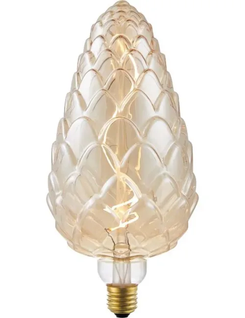 LED Dekorativ E27 Fila XXL FleX Pine-Cone 120x250 230V 140Lm 4W 920 AC Gold Dim
