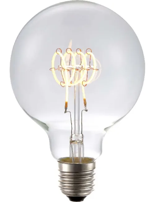 LED Dekorativ E27 Fila FleX TR Globe G95x135 230V 4.5W AC Dim