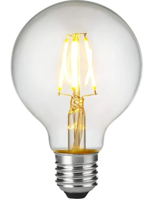 LED Dekorativ E27 Fila Globe G80x120 230V 320Lm 4W 925 AC Dim