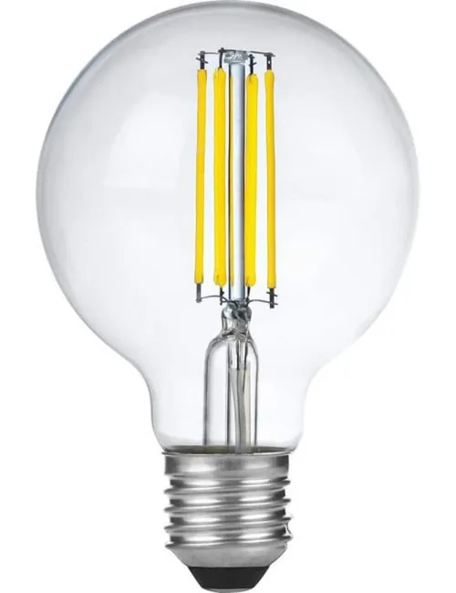 LED Dekorativ E27 Fila Globe G80x120 230V 550Lm 6W 925 AC Clear Dim