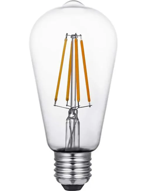 LED Dekorativ E27 Fila Rustika ST64x140 230V 8W AC Dim