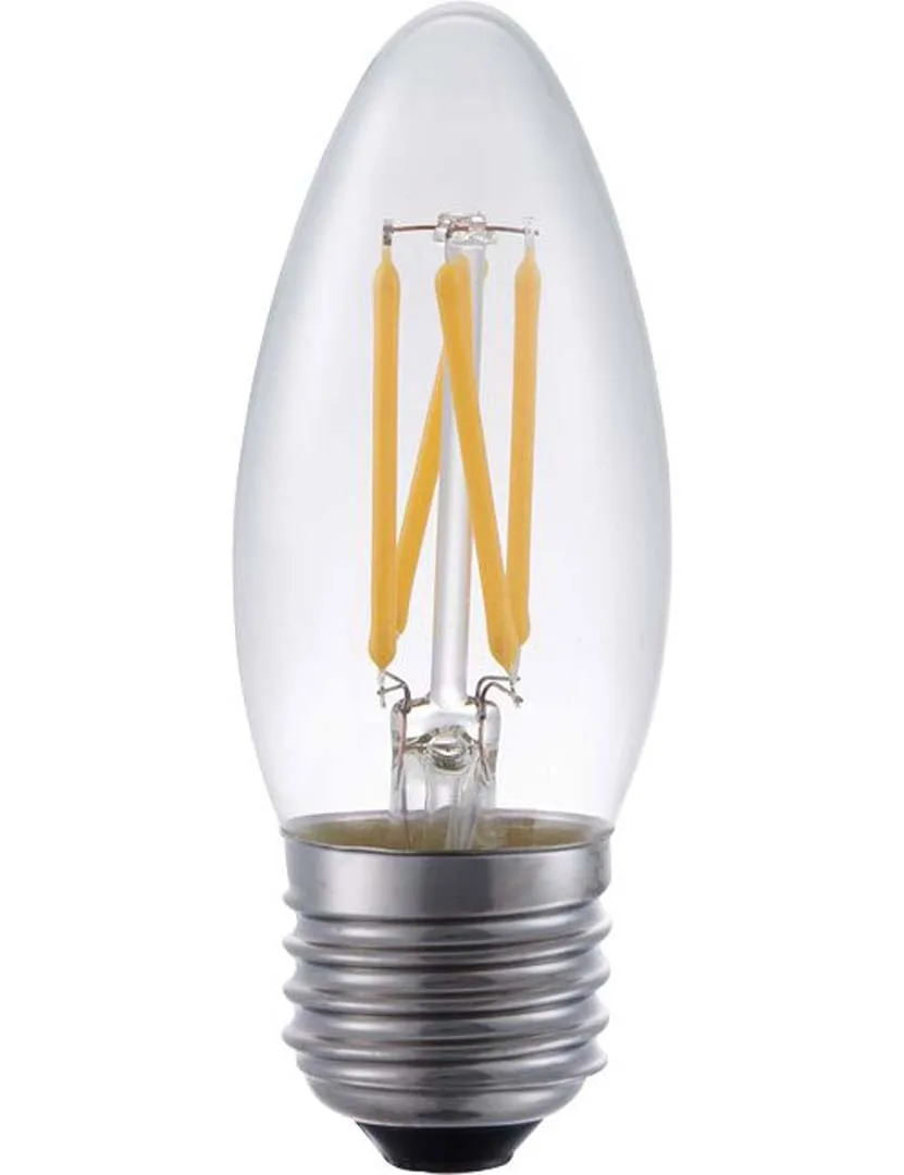 LED Kerze E27 Fila Candle C35x100 230V 320Lm 4W 925 AC Clear Dim LED Kerze E27 Fila Candle C35x100 230V 320Lm 4W 925 AC Clear Dim