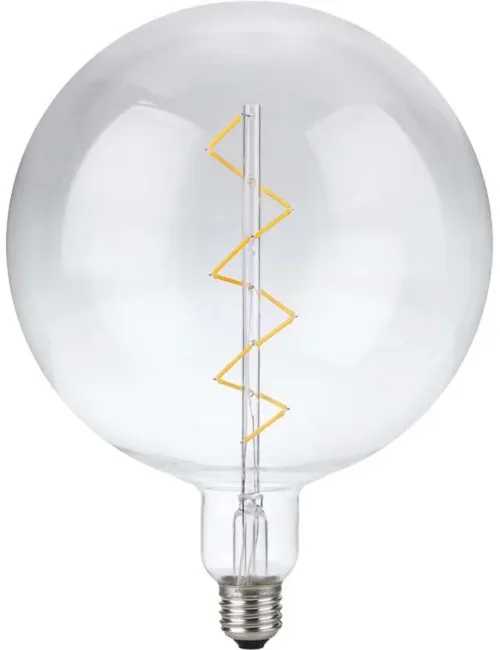 LED Dekorativ E27 Fila XXL Globe Spiral G200x262 230V 5.5W AC Dim