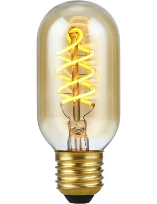 LED Dekorativ E27 Fila FleX DH Tube T45x110 230V 300Lm 5W 920 AC Gold Dim