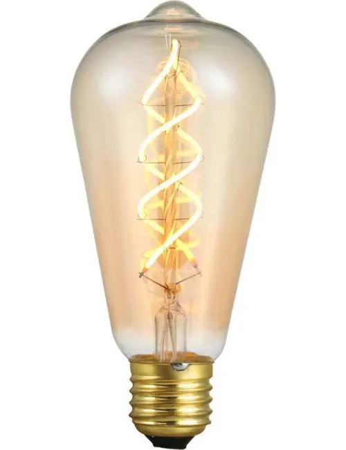 LED Dekorativ E27 Fila Flex DH Rustika ST64x140 230V 320Lm 5W 920 AC Gold Dim