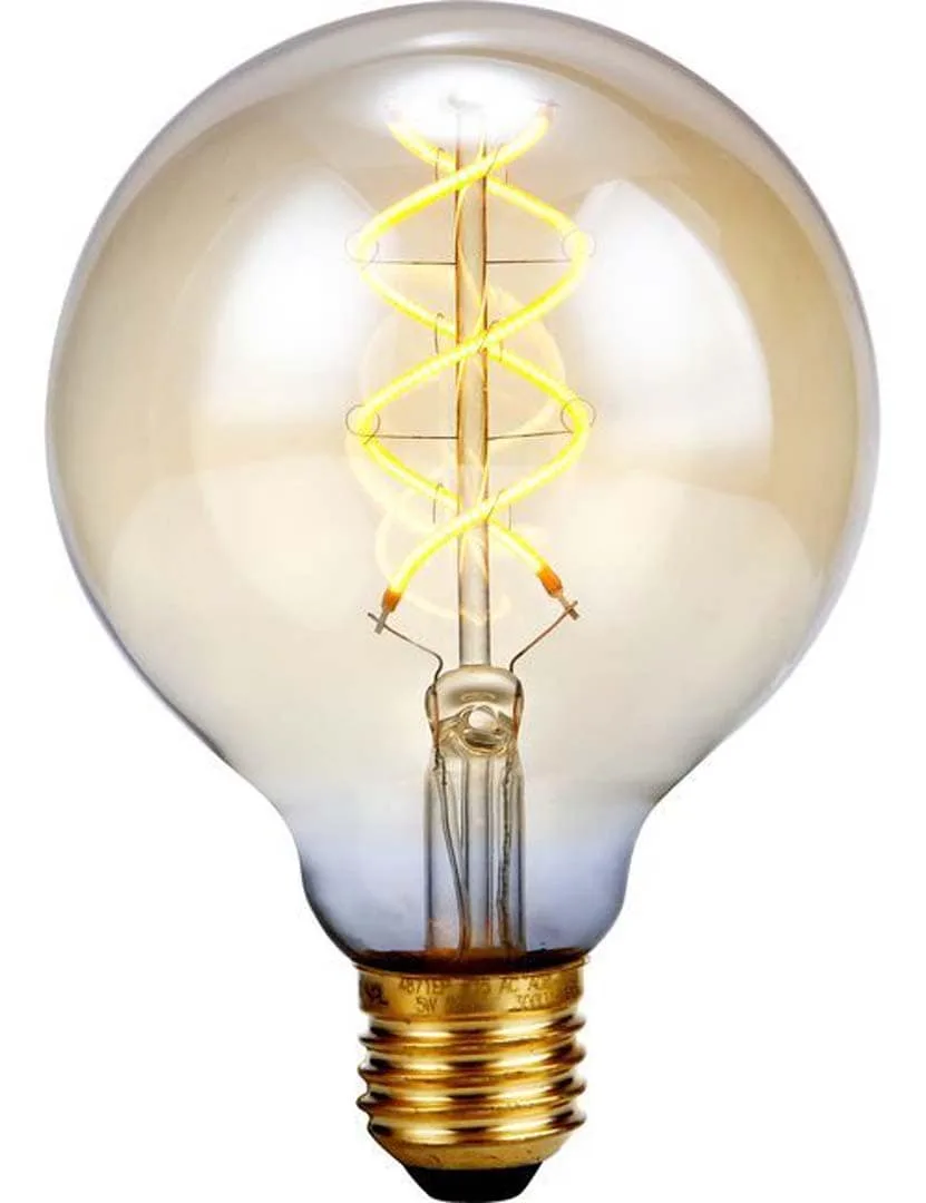 LED Dekorativ E27 Fila FleX DH Globe G95x135 230V 5W AC Dim