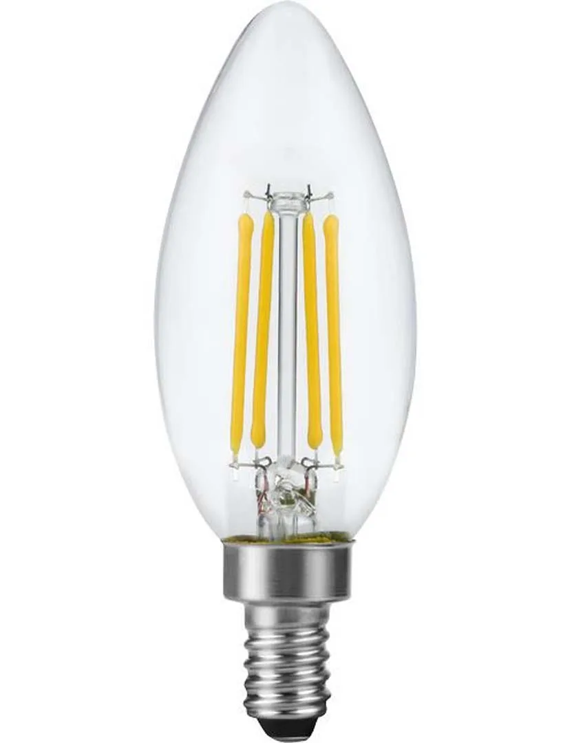 LED Kerze E12 Fila Candle C35x100 230V 470Lm 4.4W 927 AC Clear Dim LED Kerze E12 Fila Candle C35x100 230V 470Lm 4.4W 927 AC Clear Dim
