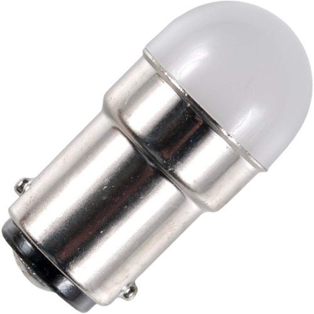 LED Röhre Ba15d 4xSMD T18x35 220V 50-60Lm 1W 3000K 25Khrs AC White