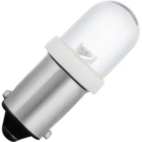 LED Signal-Röhrenlampe Ba9s Single Led T8.5x28 12V 20mA AC/DC 20Khrs