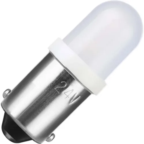 LED Signal-Röhrenlampe Ba9s Single Led T8.5x28 48V 15mA AC/DC Diffused 20Khrs
