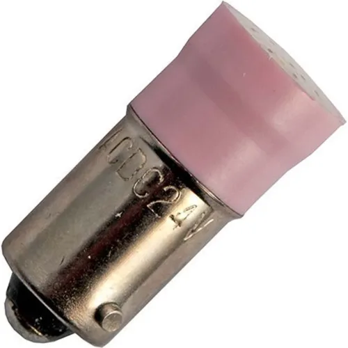 LED Signal-Röhrenlampe Ba9s 8x Multi Chip T10x28 28V 18mA AC/DC 40Khrs