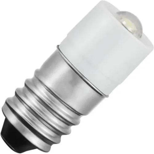 LED Signal-Röhrenlampe E10 Starled T10x23.5 28V 20mA AC/DC 25Khrs