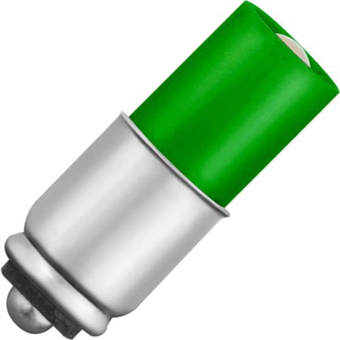 LED MG 5.7x16mm Multi Chip 6V 40mA DC Grün