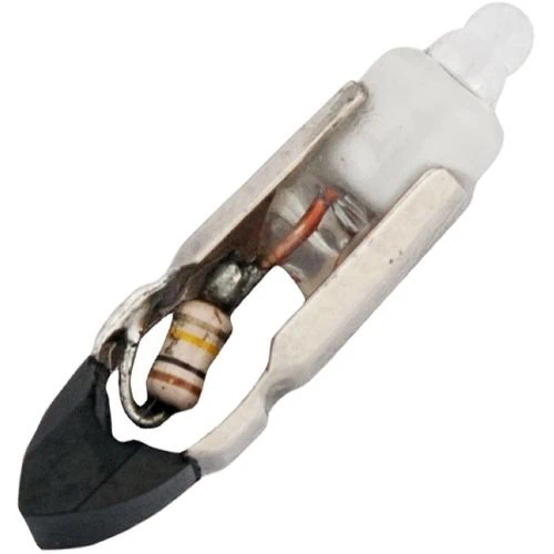 T5.5K Glimmlampe 220V 0.5mA mit Vorwiderstand