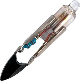 Glimmlampe 220V 1.5mA T5.5 neon