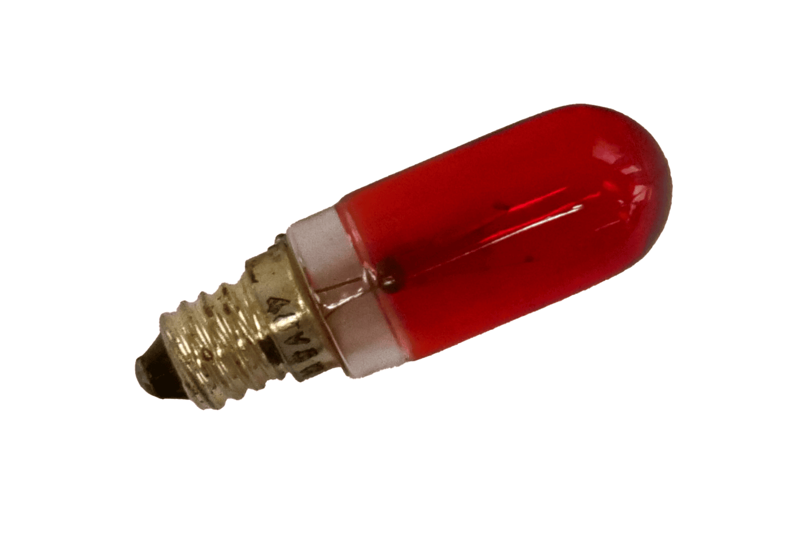Röhrenlampe 48V 5W 16x48mm E10 rot