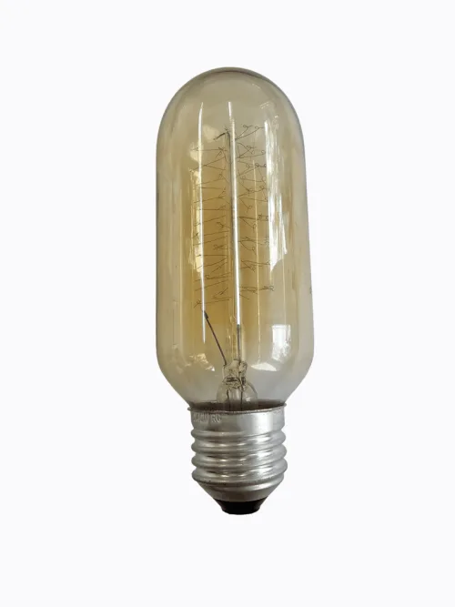 Röhrenlampe 230V 40W 45x126mm E27 Gold