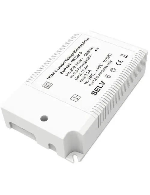 LED driver 0-40W 12V 3300mA DC Phase-Cut CV LED driver 0-40W 12V 3300mA DC Phase-Cut CV
