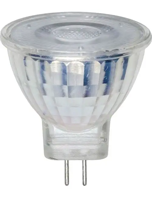 LED GU4 MR11 Glass 35×38 12V 350Lm 4.2W 827 36° AC/DC Dim LED GU4 MR11 Glass 35x38 12V 350Lm 4.2W 827 36° AC/DC Dim