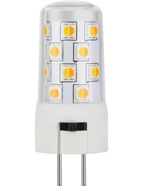 LED GY6.35 Switch T19x46 12V 300Lm 3W 930/940/965 AC/DC Clear Dim