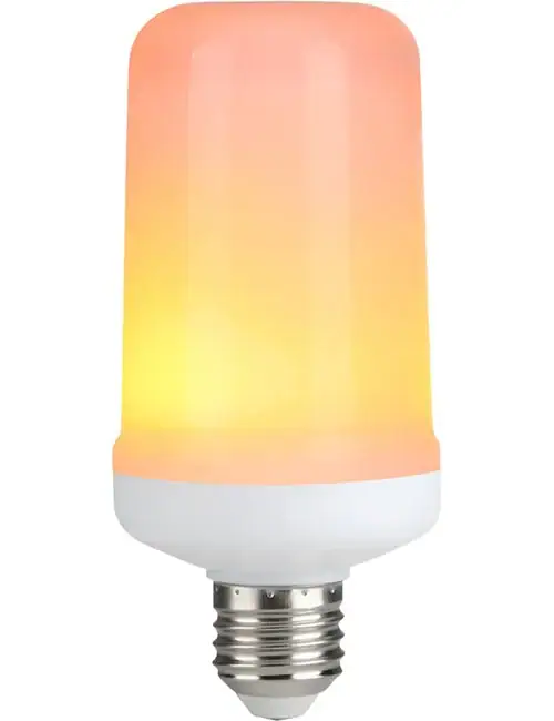 LED E27 T62x140 230V 60Lm 5W 815 AC Flicker Flame Effect Non-Dim LED E27 T62x140 230V 60Lm 5W 815 AC Flicker Flame Effect Non-Dim