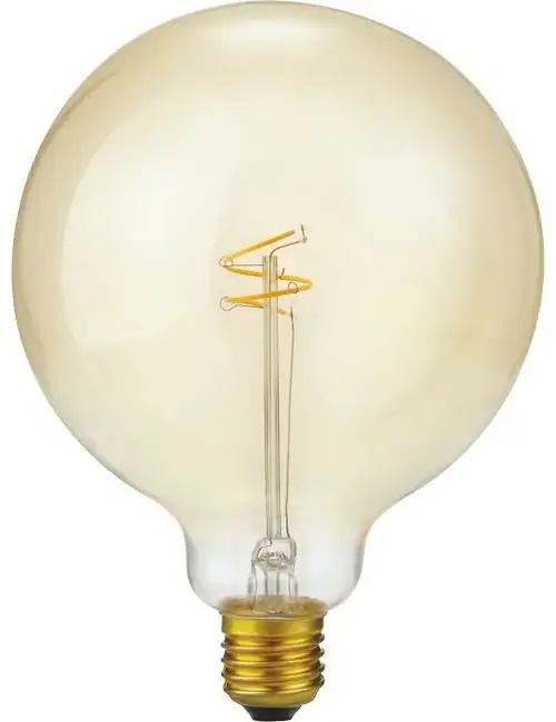 LED E27 Slim Flex Fila Globe G125x170 470Lm 4.2W 922 AC Gold Dim LED E27 Slim Flex Fila Globe G125x170 470Lm 4.2W 922 AC Gold Dim