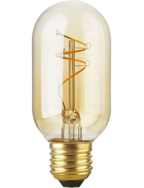 LED E27 Slim Flex Fila Tube T45x110 470Lm 4.2W 922 AC Gold Dim LED E27 Slim Flex Fila Tube T45x110 470Lm 4.2W 922 AC Gold Dim