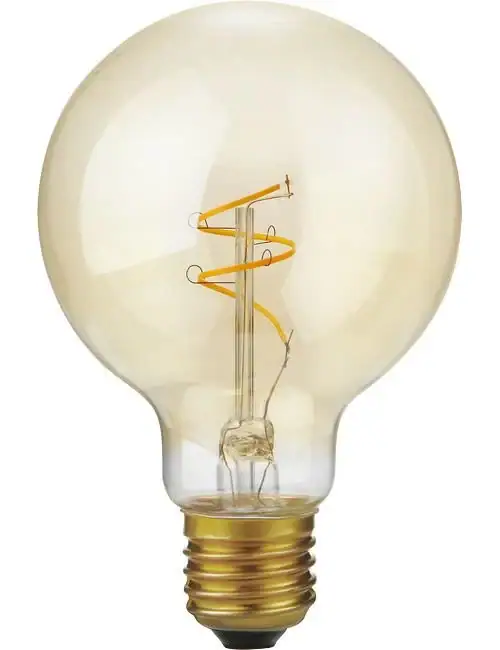 LED E27 Slim Flex Fila Globe G80x120 470Lm 4.2W 922 AC Gold Dim