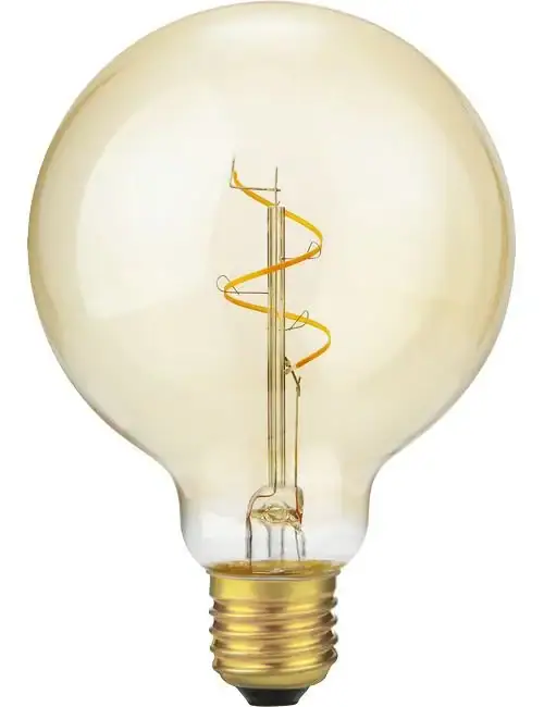 LED E27 Slim Flex Fila Globe G95x135 250Lm 2.9W 922 AC Gold Dim LED E27 Slim Flex Fila Globe G95x135 250Lm 2.9W 922 AC Gold Dim