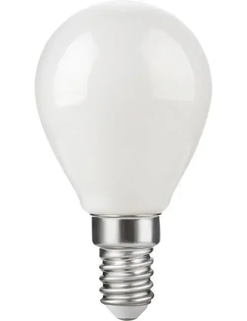 LED E14 Fila Ball G45x80 230V 470Lm 4.7W AC Dim