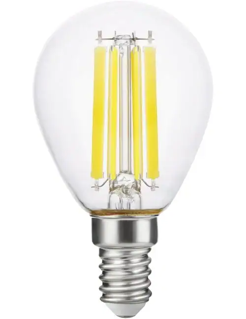 LED E14 Fila Ball G45x80 230V 806Lm 7W AC Dim