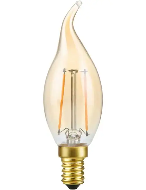 LED E14 Fila Tip Candle C35x110 230V 250Lm 2.9W 922 AC Gold Dim
